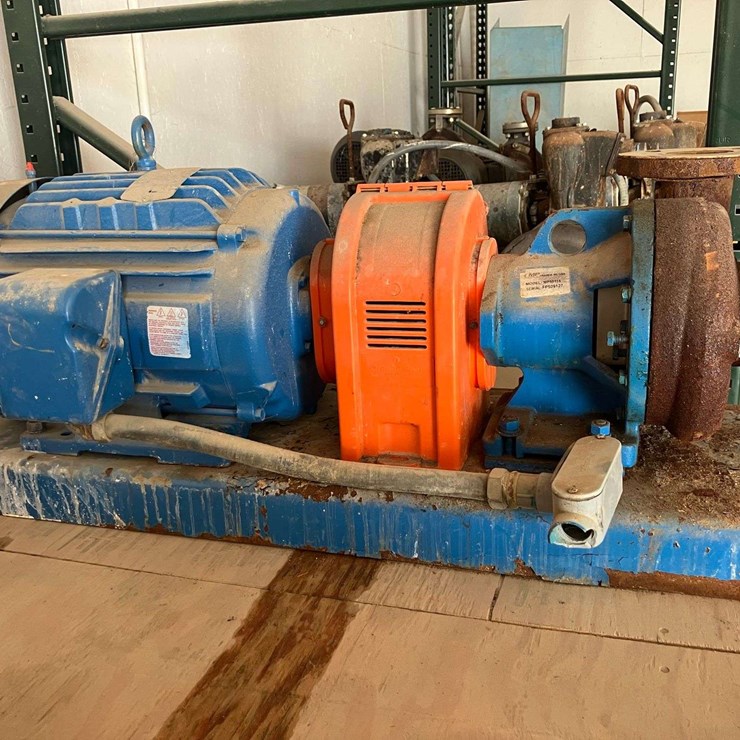 MP Pump with 15hp Electric Motor