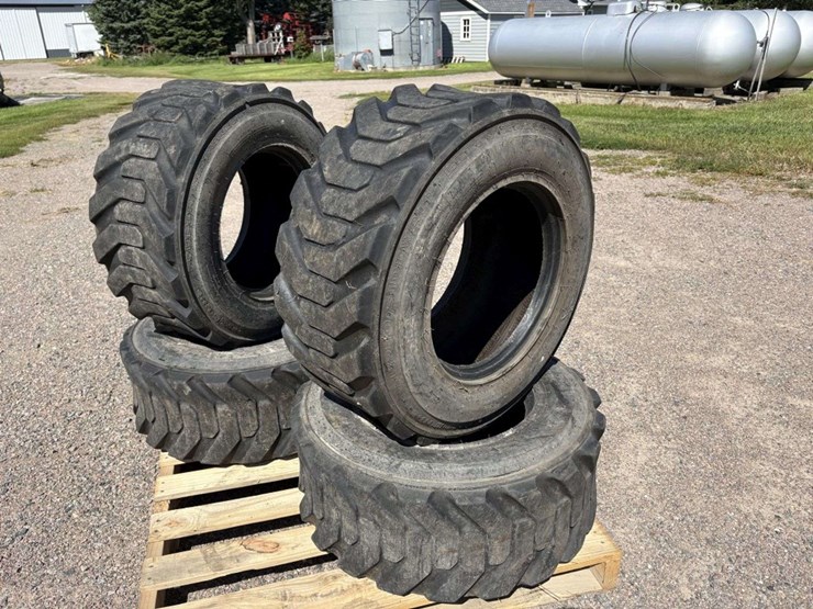 (4)-galaxy-super-sidewall-12x16.5-beefy-baby-skidloader-tires,-10-ply,-used-image-1