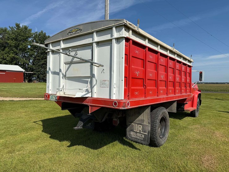 1976-c60-grain-truck,-single-axel,-15’-steel-box,-wood-floor,-roll-tarp,-v8-350-motor,-4-speed-2-spe-image-4
