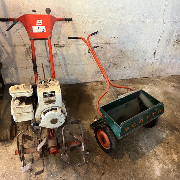 #3062 • Simplicity 5 Hp Rototiller