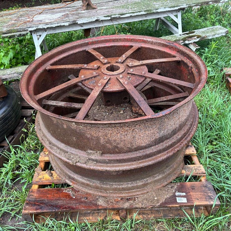 (2) McCormick Deering Cutoff Wheels