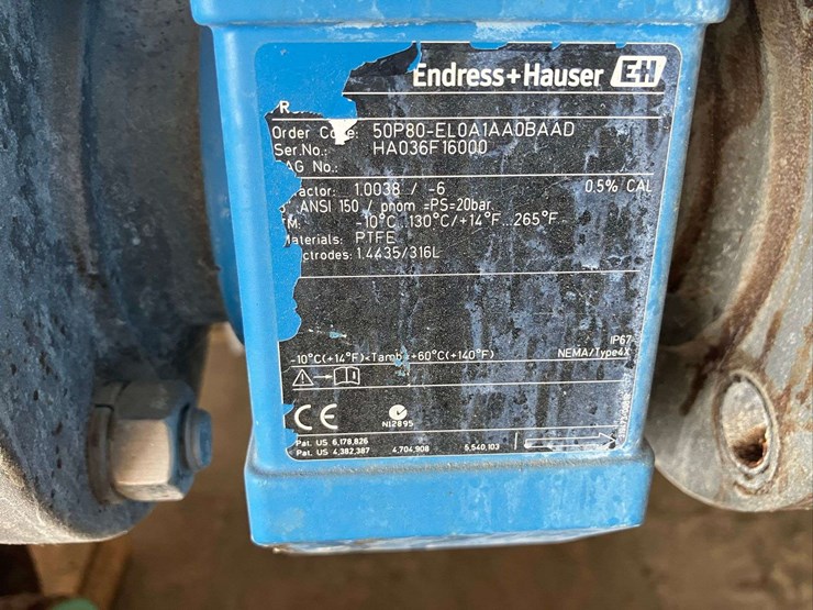 labour-pump-with-20hp-electric-motor-and-endress+hauser-meter-with-controls-image-11