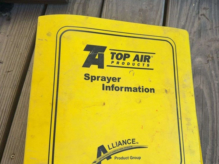 top-air-1200-sprayer,-90ft-boom,-monitor-control-box,-manual,-hydraulic-drive,-1200-gallon-tank,-used-this-spring,-20"-spacing,-320/90r46-tires-image-24