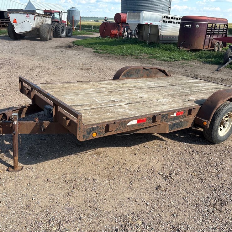 2000 Car Trailer 14ft With 2ft Beaver