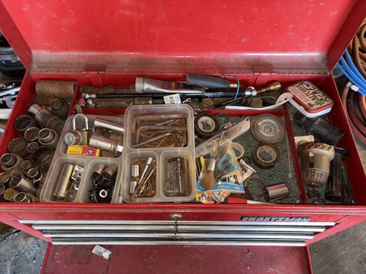 craftsman-tool-chest,-9-drawers,-with-contents-image-5