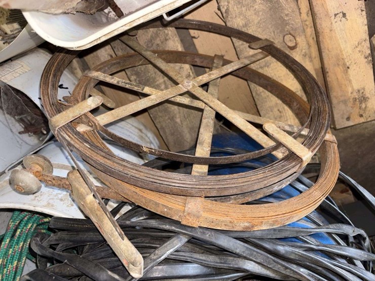 pallet-of:-sewer-tapes,-castor-wheels,-wrenches,-saw,-ext-cord,-rope,-hinges,-and-more,-buying-all-f-image-8
