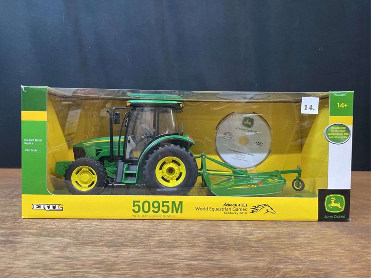 1/16-john-deere-5095-w/mower-2010-world-equestrian-games-nib-ertl-image-1