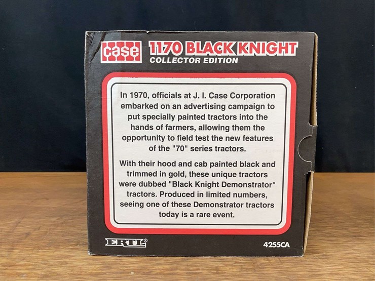 1/16-case-1170-black-knight-collector-nib-ertl-image-23