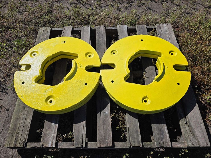 (4)-john-deere-older-style-rear-wheel-weights-image-2
