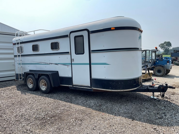 #6304-•-1991-triggs-bumper-pull-3-horse-trailer,-(sells-with-paperwork-to-obtain-title-from-dmv)-image-3