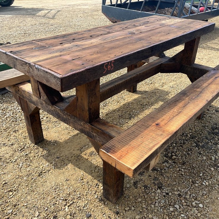 Barnwood Picnic Table