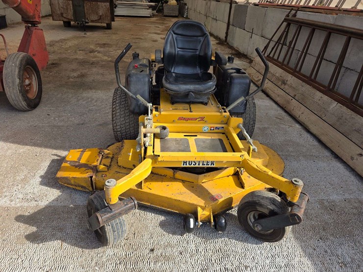 hustler-super-z-zero-turn-lawn-mower,-60”,-approx-40-hours-on-new-kawasaki-fx850v-engine,-24x12.00-1-image-2
