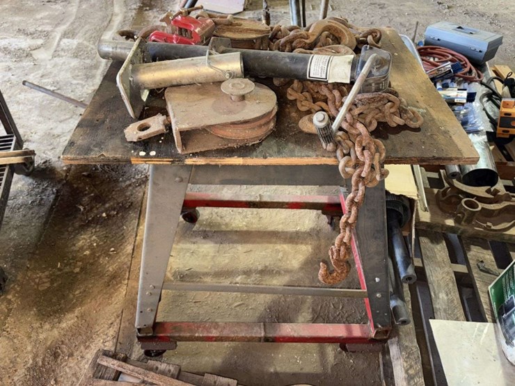 roller-table,-with-large-log-chain,-and-more,-buying-all-for-one-money-image-4