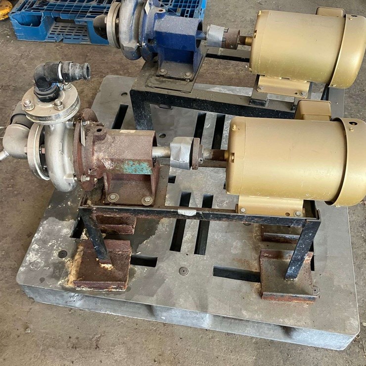 MP Pump with 5hp Electric Motor