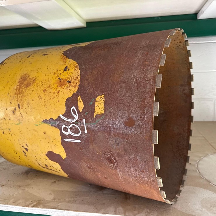 18IN. CORE DRILL BIT SUPPORT EQUIPMENT