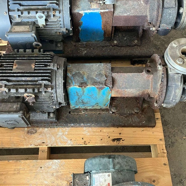 Liquid Pump with 5hp Techtop Electric Motor