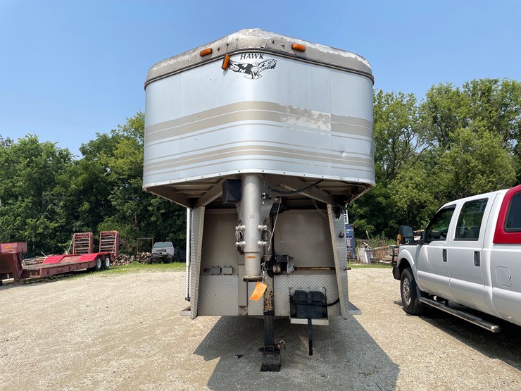 #6303-•-2003-hawk-horse-trailer,-(sells-with-paperwork-to-obtain-title-from-dmv)-image-2
