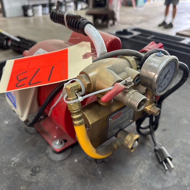 UNUSED REED EHTP500 ELECTRIC HYDROSTATIC TEST PUMP SUPPORT EQUIPMENT