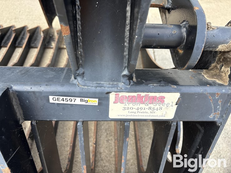 jenkins-75”-skid-steer-rock-bucket-/-grapple-image-10