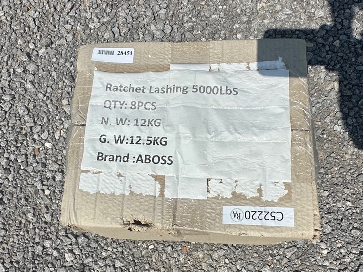 #28454-•-lot-of-(8)-ratchet-straps-image-1