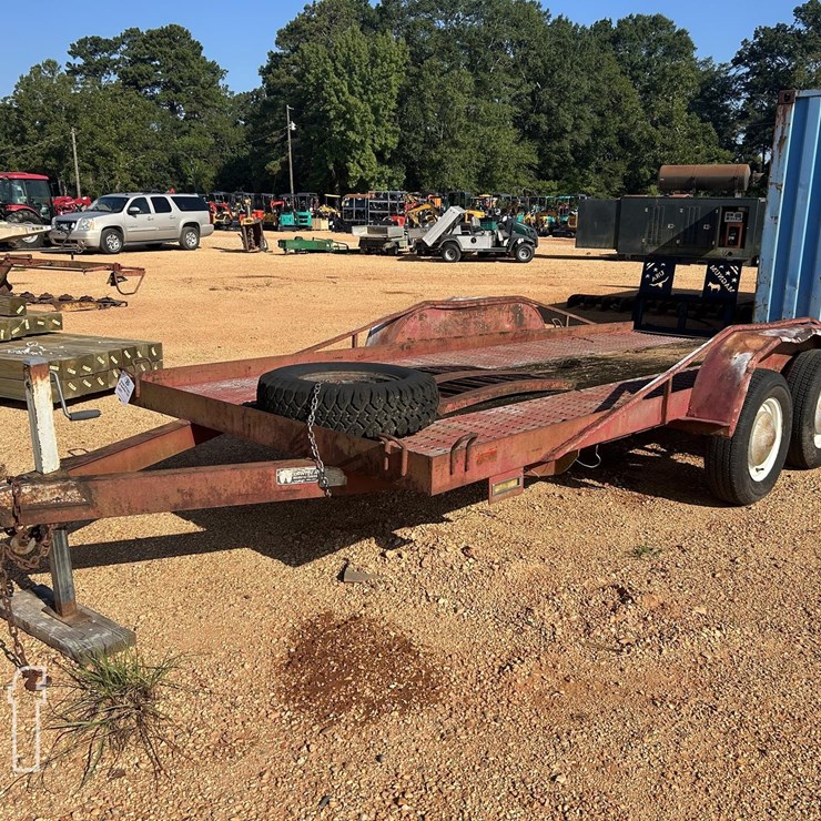W-W EQUIPMENT TRAILER 16'