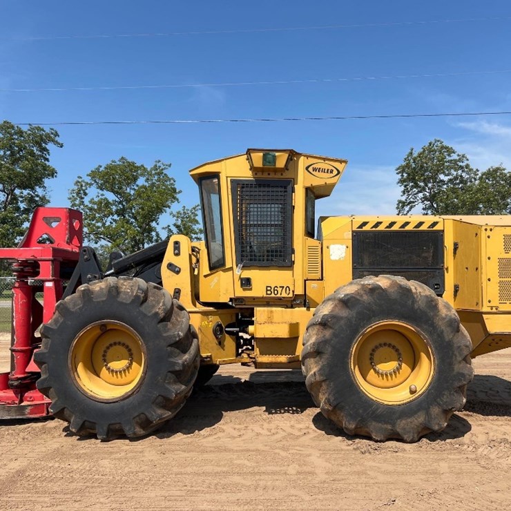 WEILER B670 FELLER BUNCHER