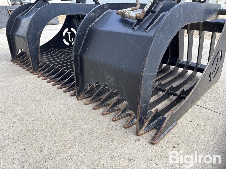 jenkins-75”-skid-steer-rock-bucket-/-grapple-image-12