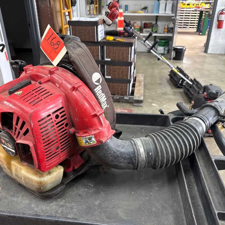 REDMAX EBZ6500 BACKPACK BLOWER SUPPORT EQUIPMENT