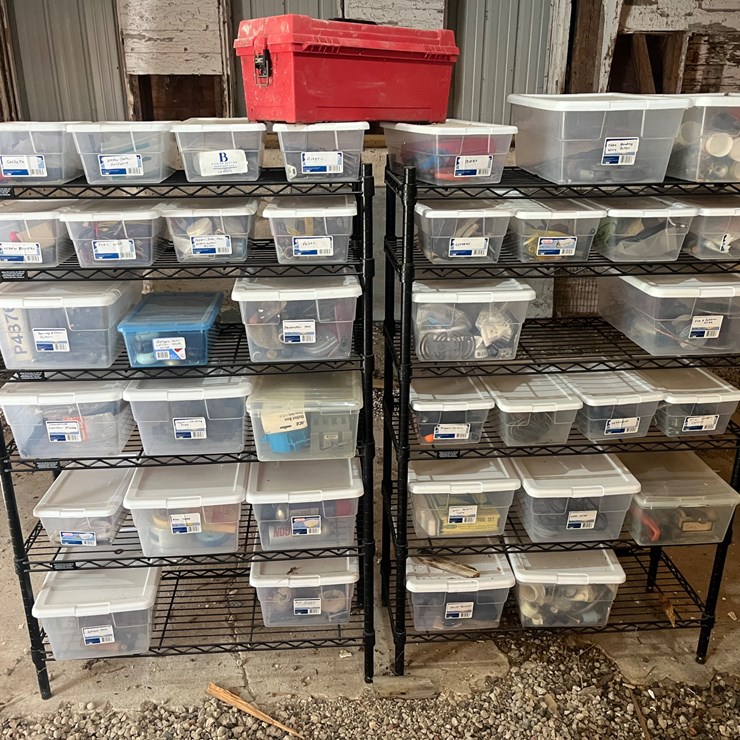 #3072 • Shelftech Adjustable Metal Shelving Unit