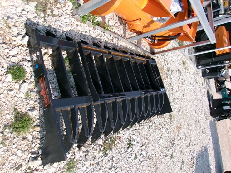 land-honor-72"-brush-rake-f/-skid-steer-image-1