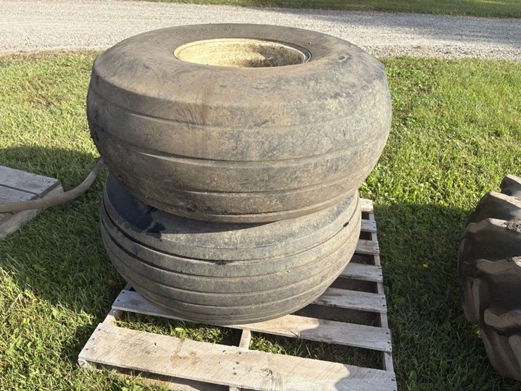 (2)-16.5-16.1-imp-tires-on-8-bolt-ag-rims,-6”-centers-image-1