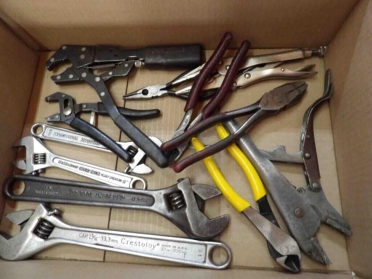 tools---crescent-wrenches,-pliers,-more-image-1