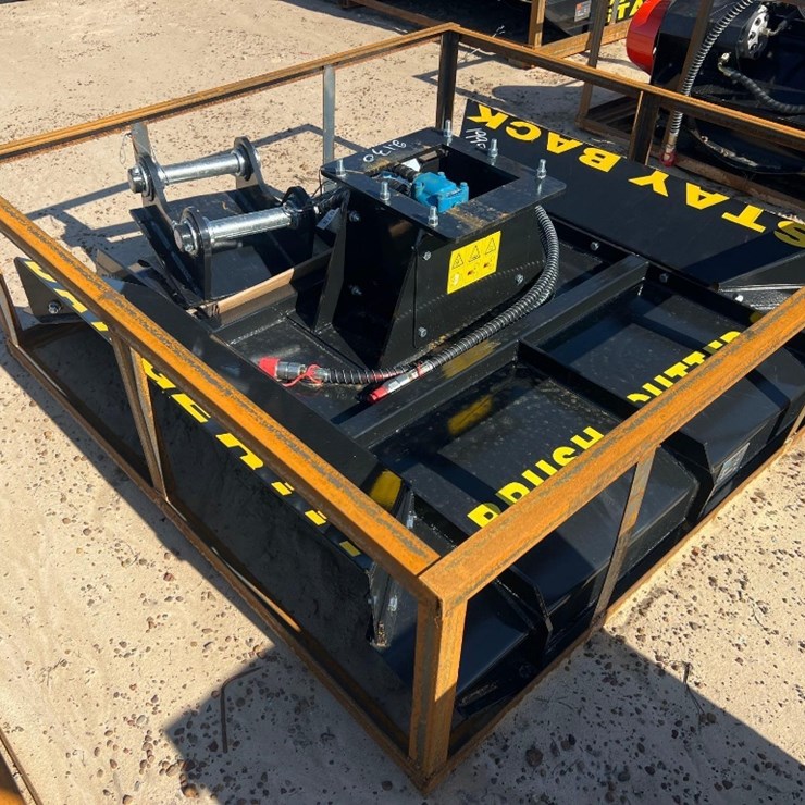 UNUSED AGT 54" EXCAVATOR HYD BRUSH CUTTER