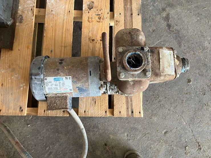 banjo-pump-with-2hp-lesson-electric-motor-image-1