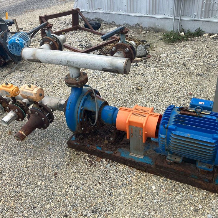 MP Pump with 25hp Electric Motor and EL Matic Vavles