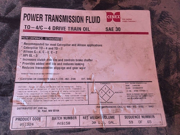 power-transmission-fluid,-30-gallons-image-2
