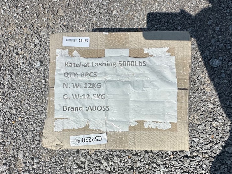 #28458-•-lot-of-(8)-ratchet-straps-image-1