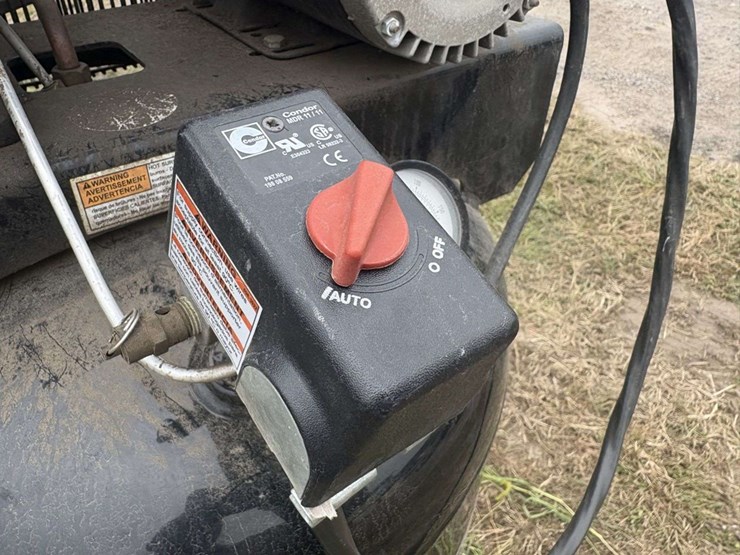 morgan-80-gal-vertical-air-compressor,-1ph,-220v,-slightly-used-image-6