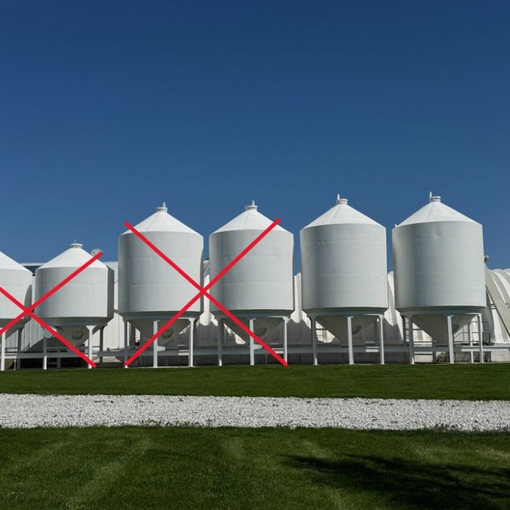 2 - Friesen Bulk Seed Bins (JN2694 & JN2695)
