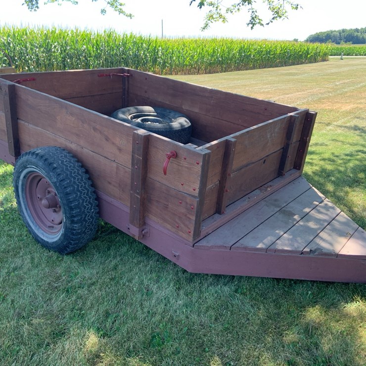 Wood Box trailer 54” x 80”