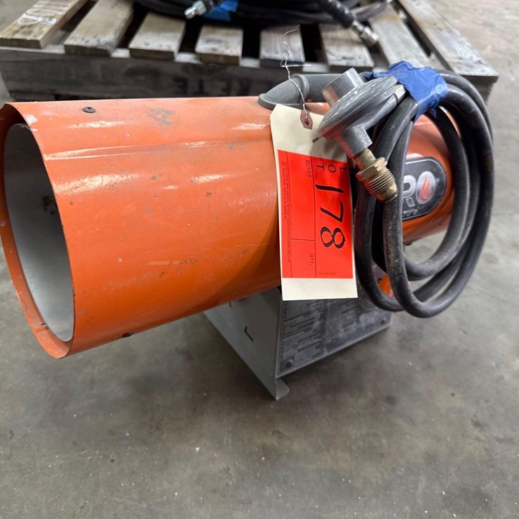 DYNO-GLO PRO 30000-60000 PROPANE SPACE HEATER SUPPORT EQUIPMENT
