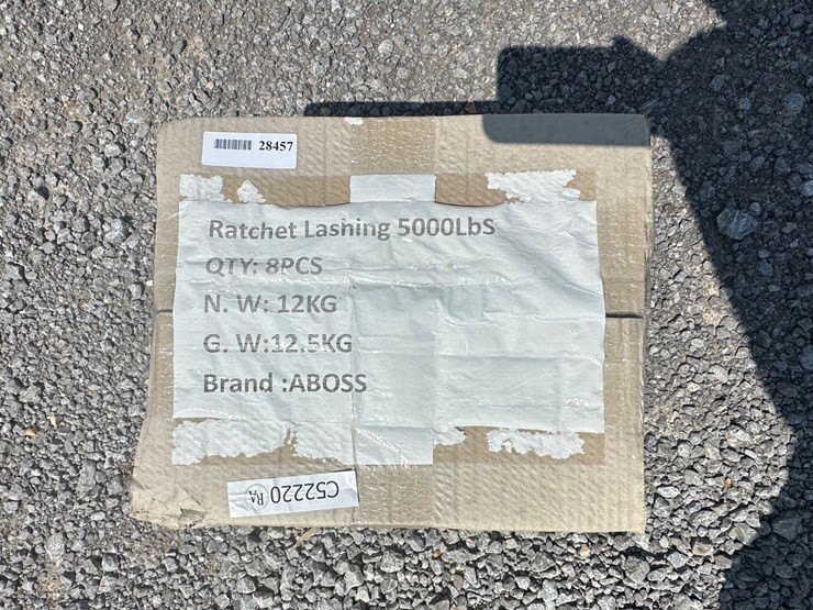 #28456-•-lot-of-(8)-ratchet-straps-image-1