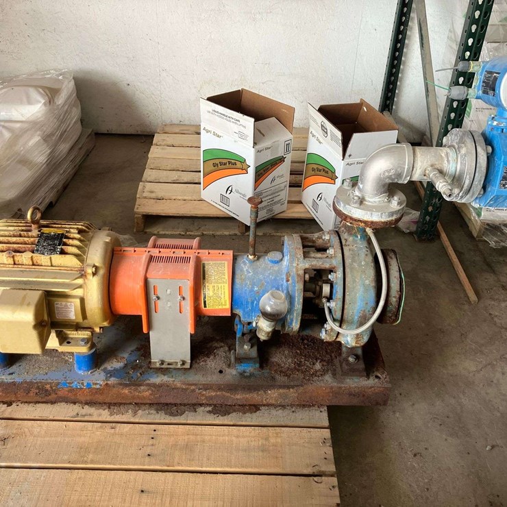 Labour Pump with 20hp Electric Motor and Endress+Hauser Meter with Controls