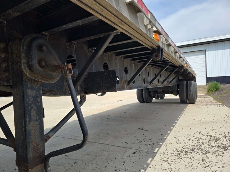 1998-transcraft-eagle-aluminum-flat-bed-trailer,-spread-axle,-11r22.5-tires-on-all-aluminum-rims,-ne-image-10