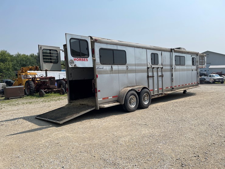 #6303-•-2003-hawk-horse-trailer,-(sells-with-paperwork-to-obtain-title-from-dmv)-image-5
