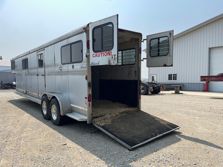 #6303-•-2003-hawk-horse-trailer,-(sells-with-paperwork-to-obtain-title-from-dmv)-image-7