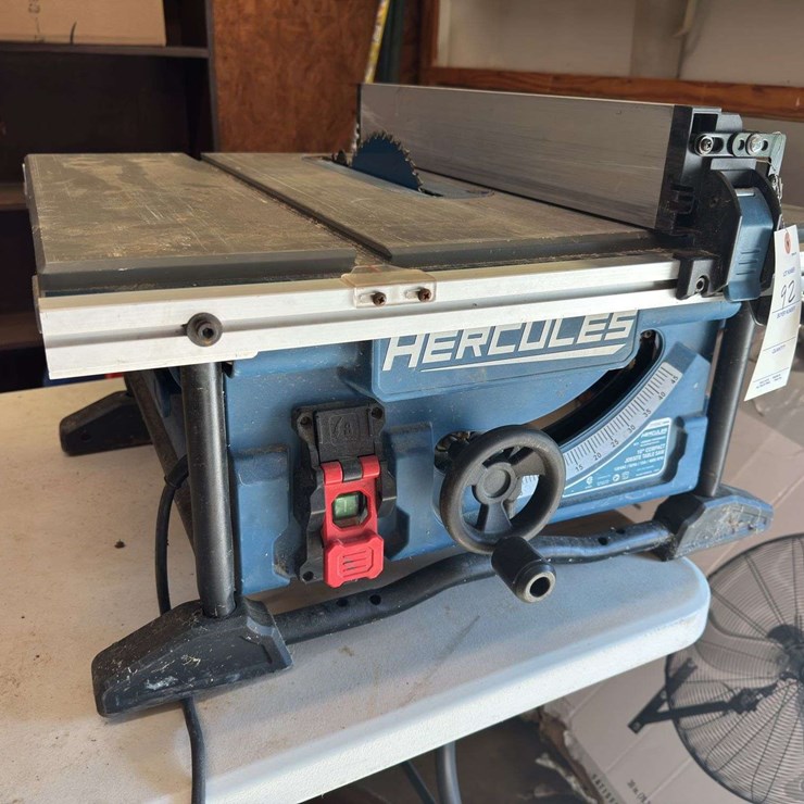 Hercules 10" Compact Jobsite Table Saw