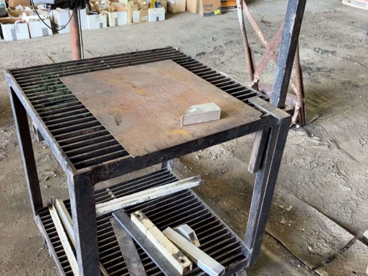 welding-table,-30”x30”x36”-tall,-on-wheels-image-1