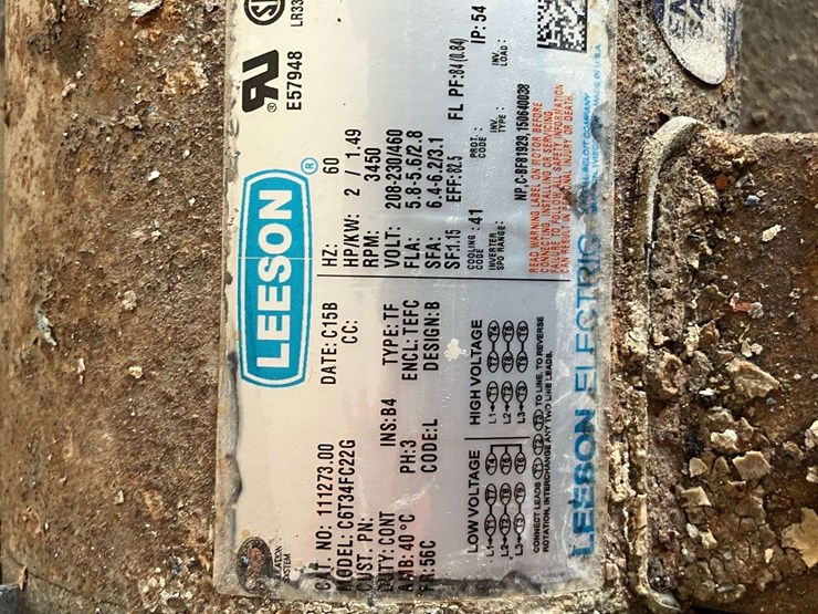 banjo-pump-with-leeson-2hp-electric-motor-image-3