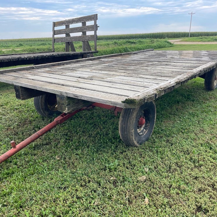 9ft x 18ft Wood Flatbed